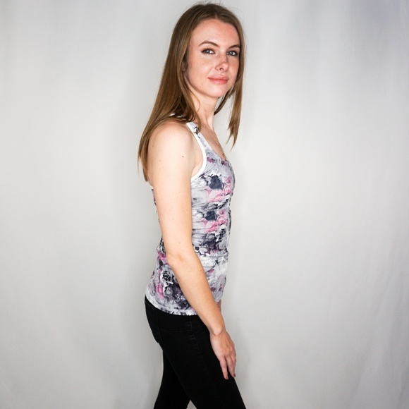 LULULEMON Crossback Tank Moody Mirage Roses Print - Picture 4 of 8